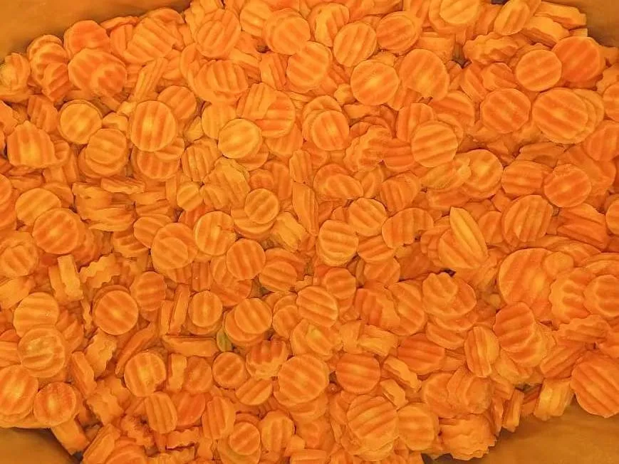 фотография продукта Морковь замороженная (рифленый кружок)