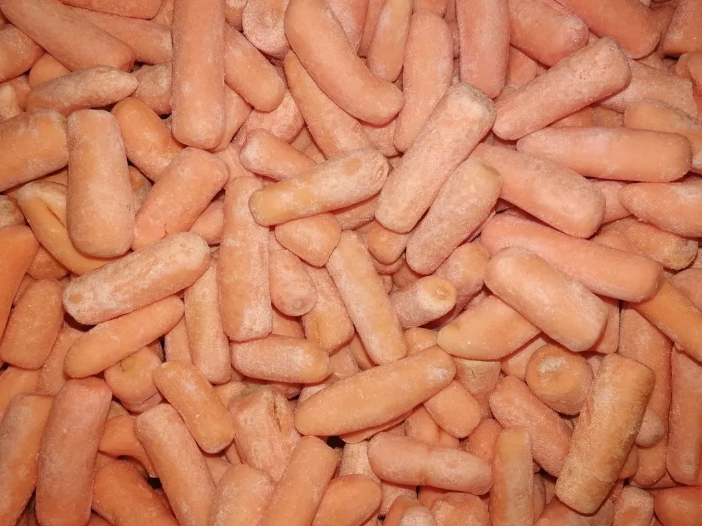 фотография продукта морковь мини замороженная