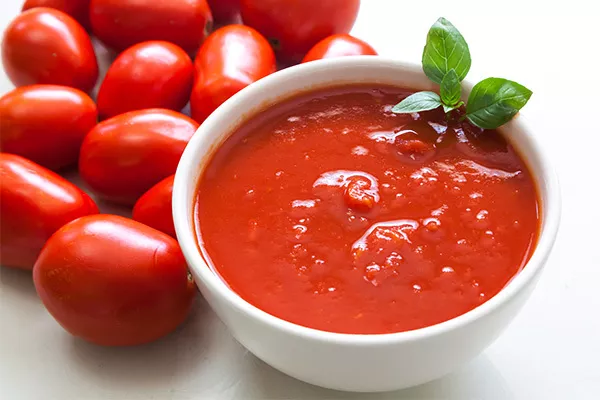 фотография продукта Резаные томаты в собственном соку 