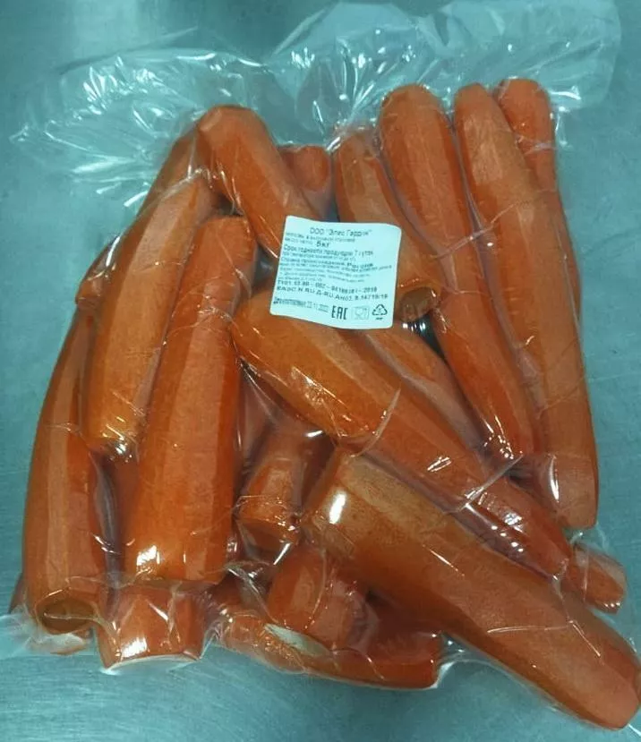 фотография продукта Морковь очищенная в/у