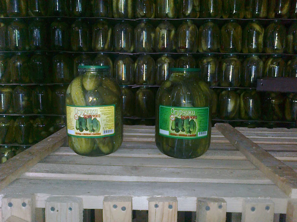 фотография продукта Огурцы консервированные 3л Кбр  95 руб