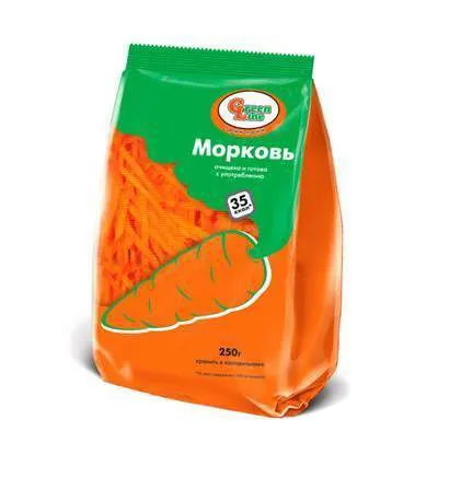 фотография продукта Мини-морковь, шинкованные овощи