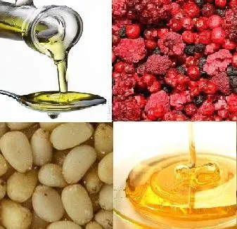 Фотография продукта Орех, масло,ягода,мед