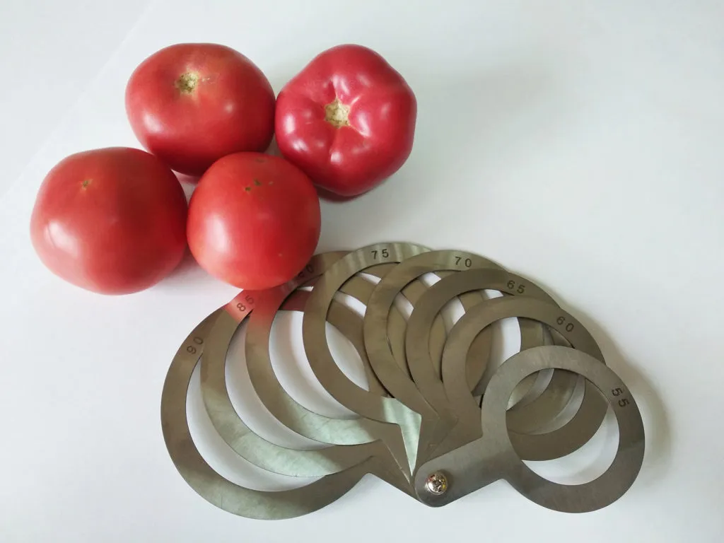 фотография продукта Ручной калибратор для помидоров и черри