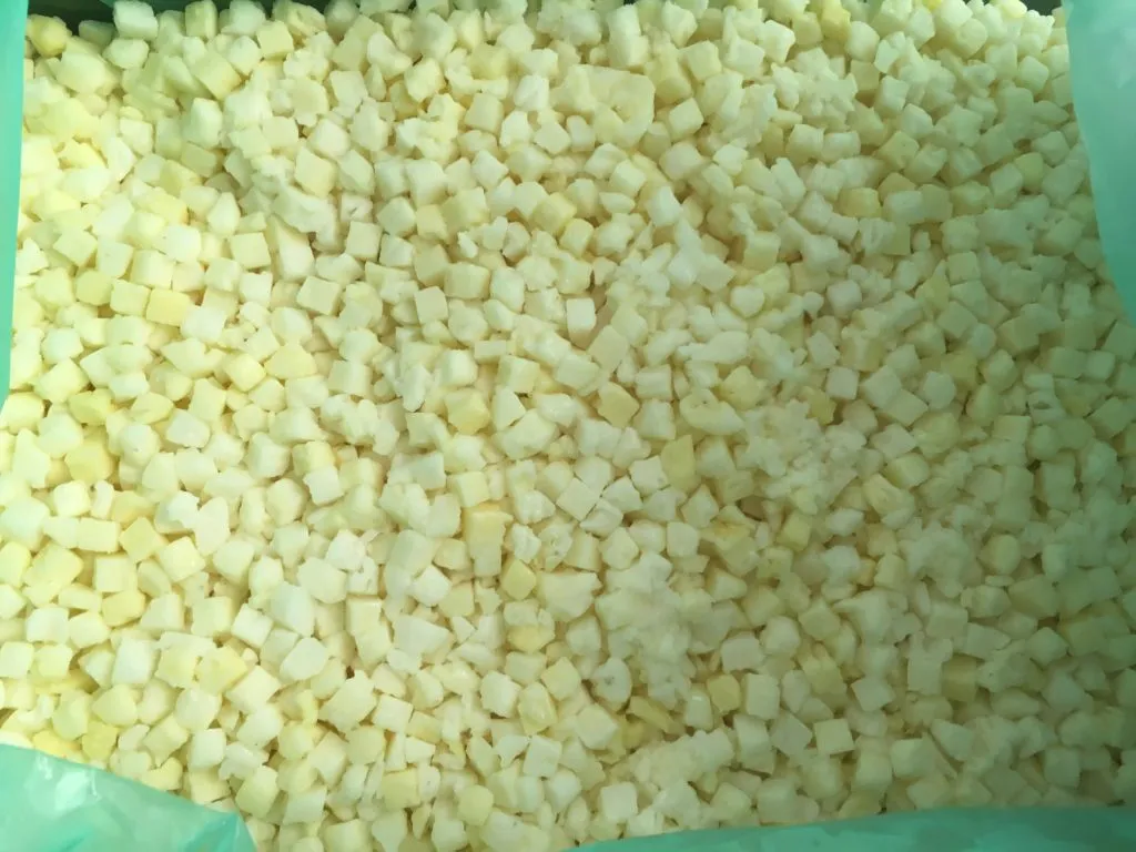 ананас кубики замороженные  в Китае 2